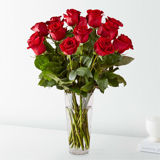 Long Stem Red Rose Bouquet – East City Flower Shop, Peterborough ON