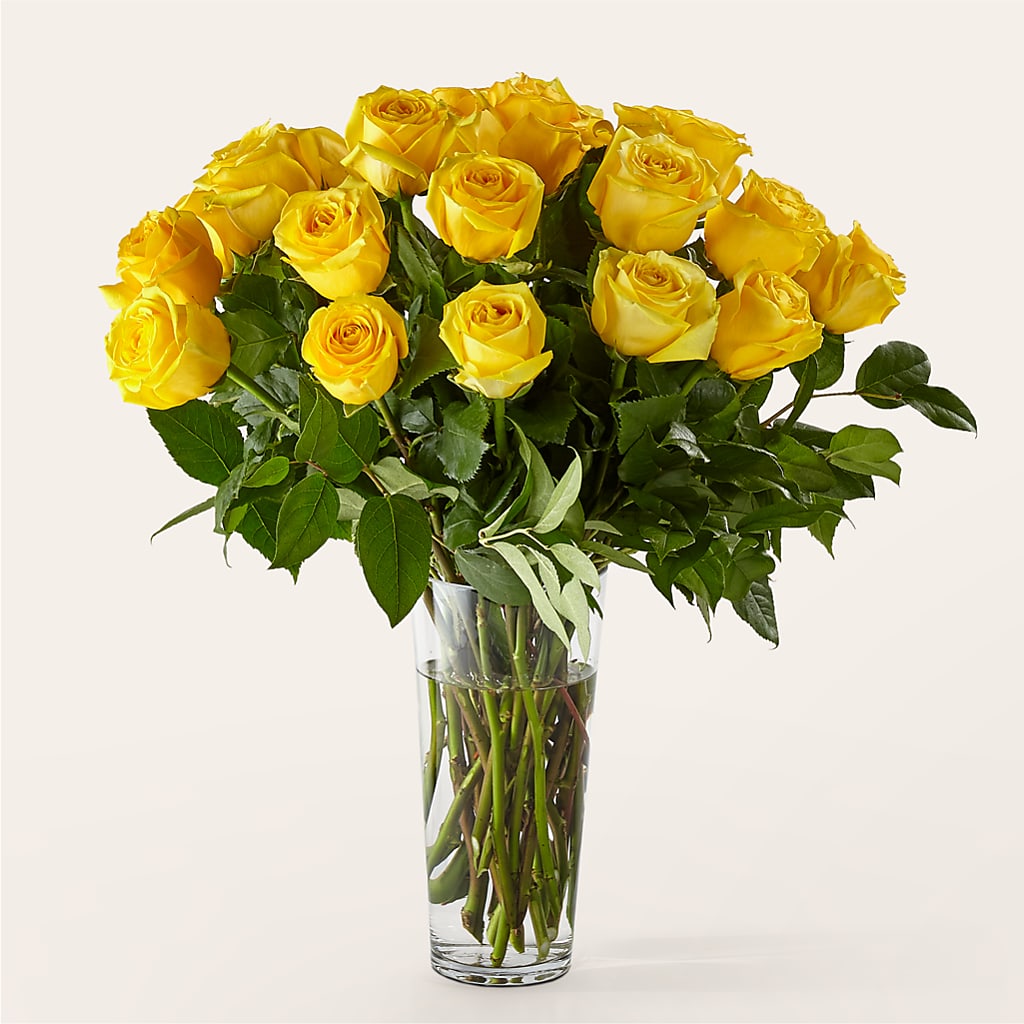 Long Stem Yellow Rose Bouquet – East City Flower Shop, Peterborough ON