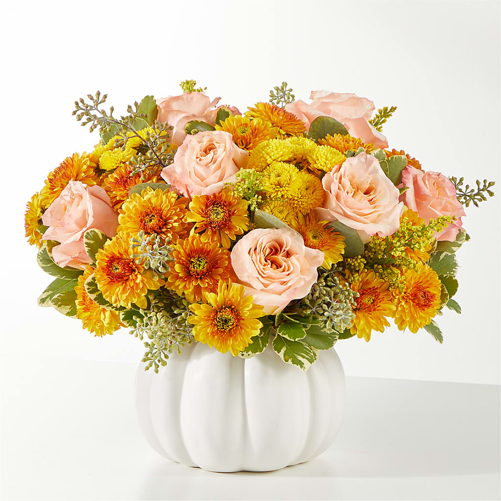 Peachy Pumpkin – East City Flower Shop, Peterborough ON