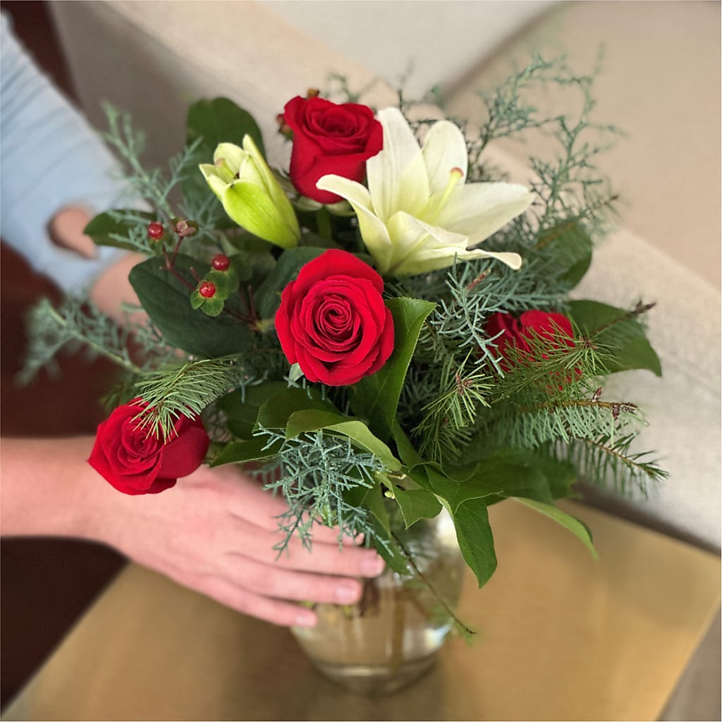 Glittering Lights Bouquet – East City Flower Shop, Peterborough ON