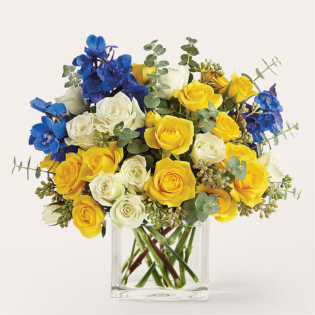 Sparkling Citrine Bouquet – East City Flower Shop, Peterborough ON