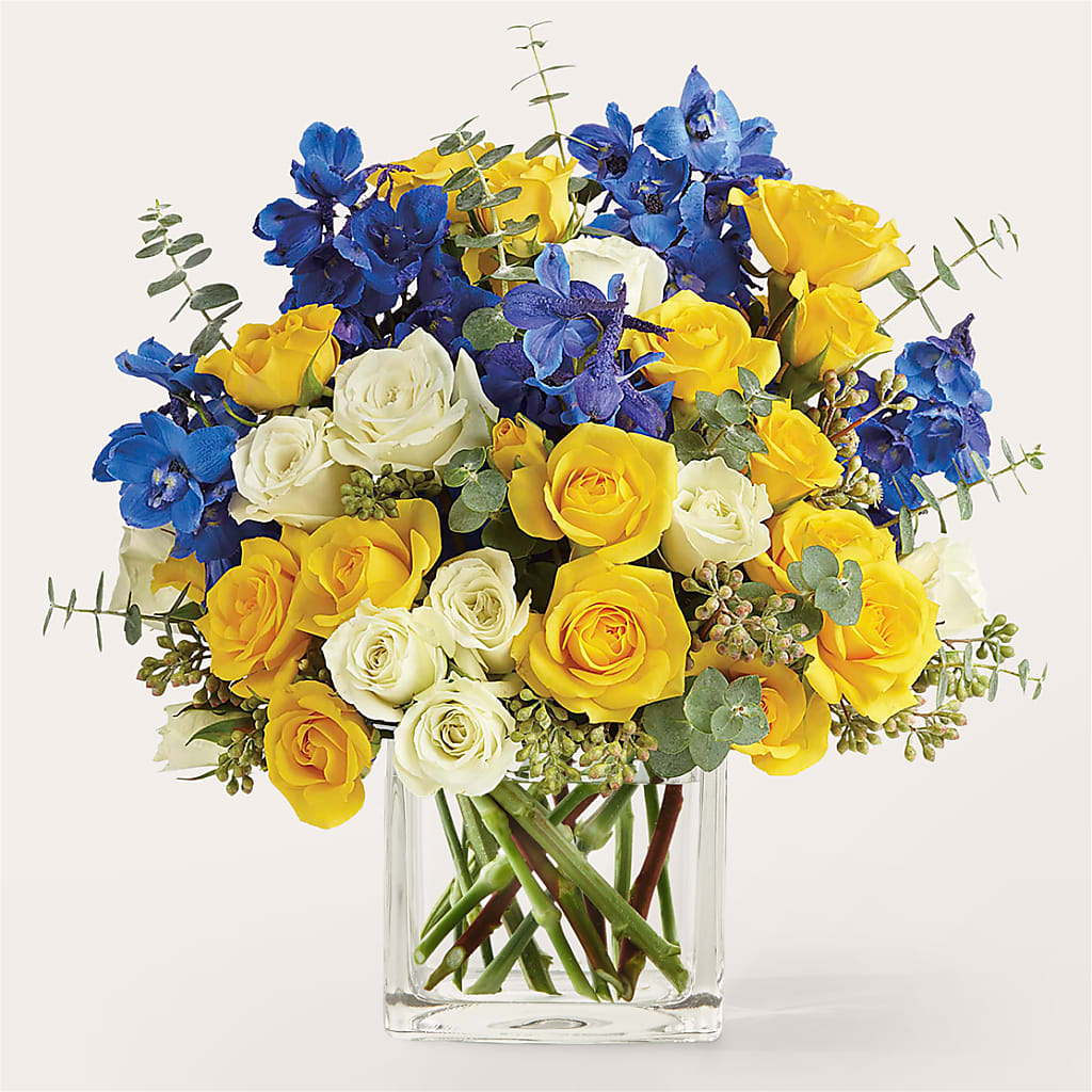 Sparkling Citrine Bouquet – East City Flower Shop, Peterborough ON