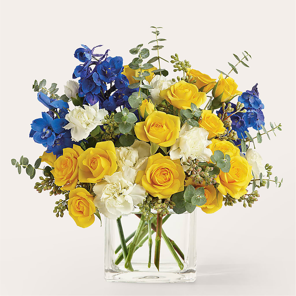 Sparkling Citrine Bouquet – East City Flower Shop, Peterborough ON