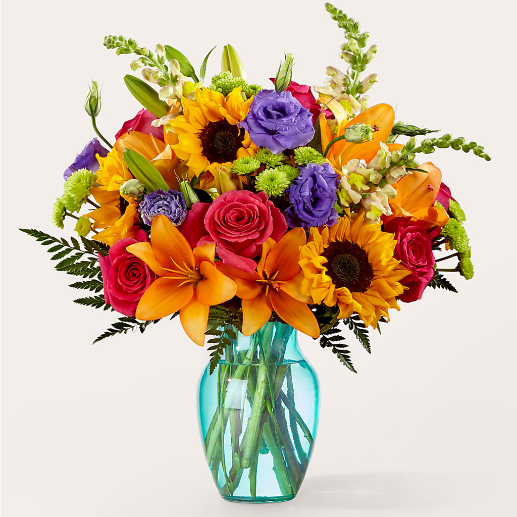 Double Rainbow Bouquet – East City Flower Shop, Peterborough ON