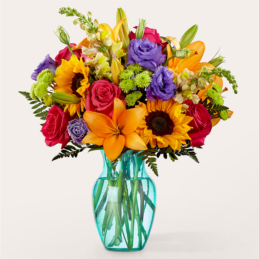 Double Rainbow Bouquet – East City Flower Shop, Peterborough ON
