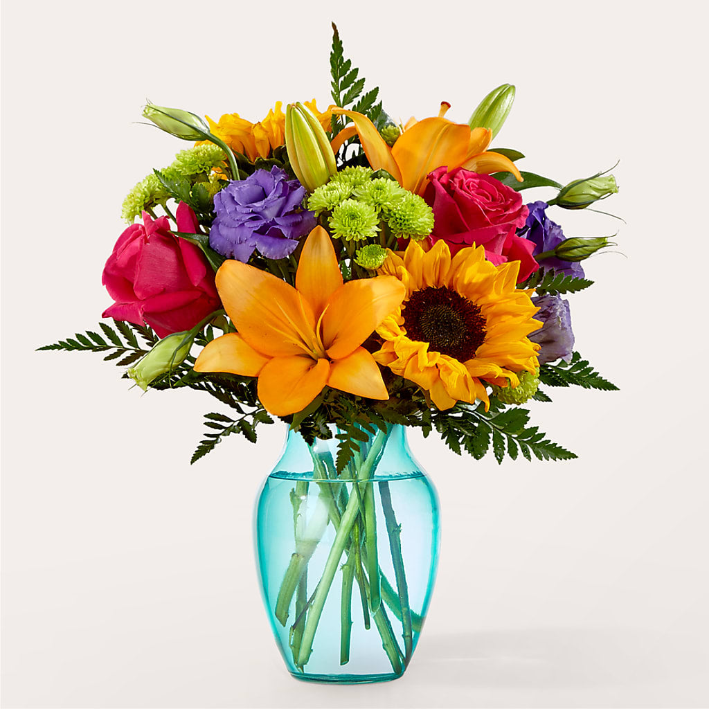 Double Rainbow Bouquet – East City Flower Shop, Peterborough ON