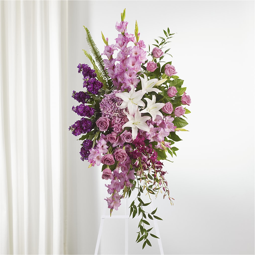 Never Alone Standing Spray – East City Flower Shop, Peterborough ON