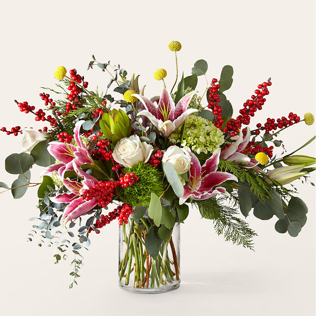 Berry & Bright Bouquet – East City Flower Shop, Peterborough ON
