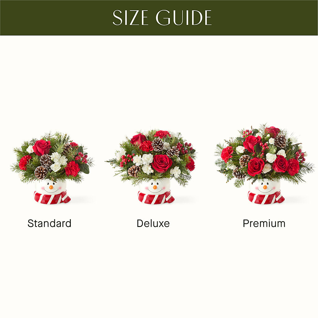 Jolly Snowman Bouquet –  East City Flower Shop, Peterborough ON