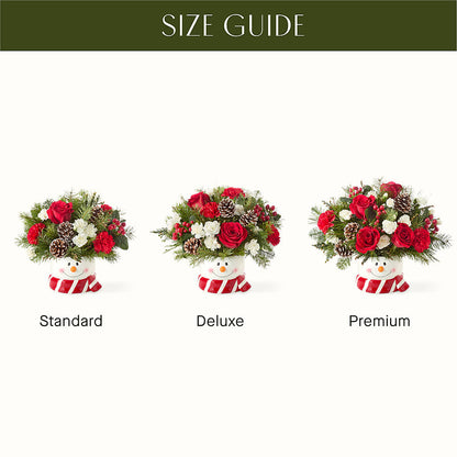 Jolly Snowman Bouquet –  East City Flower Shop, Peterborough ON
