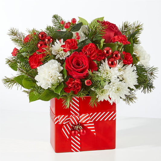 Presents Under the Tree Bouquet –  East City Flower Shop, Peterborough ON
