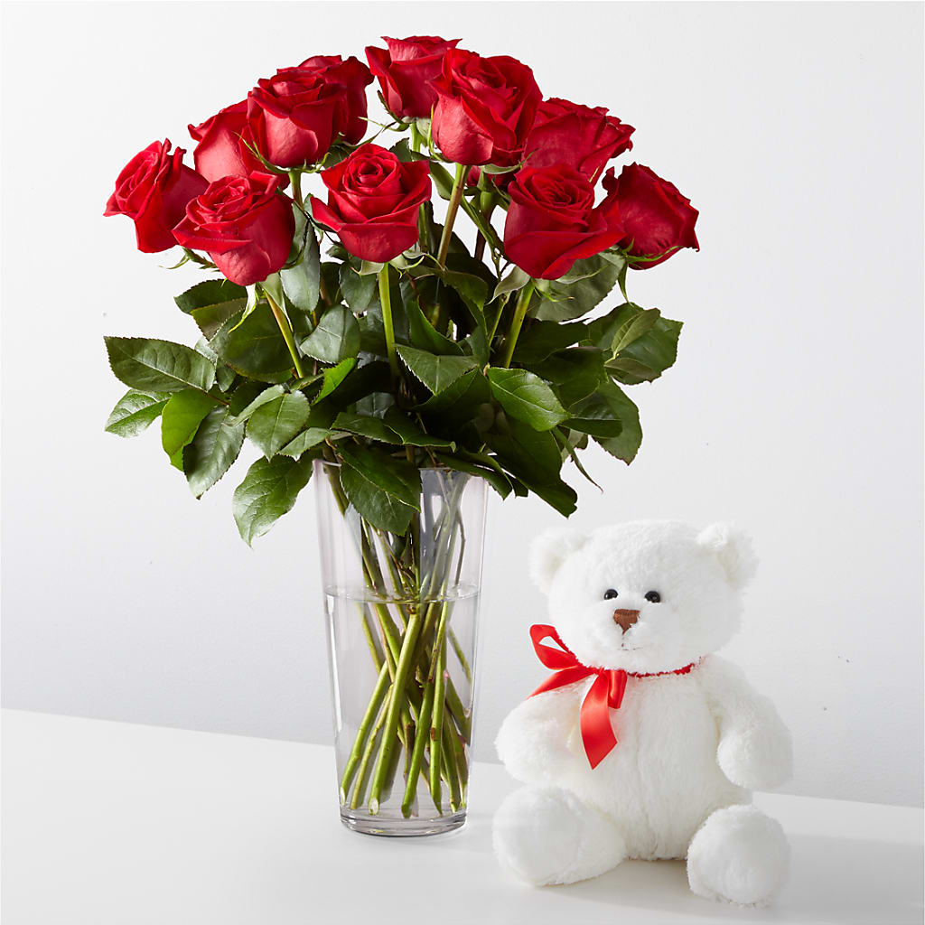 Romantic Long Stem Red Rose Bouquet Bundles –  East City Flower Shop, Peterborough ON