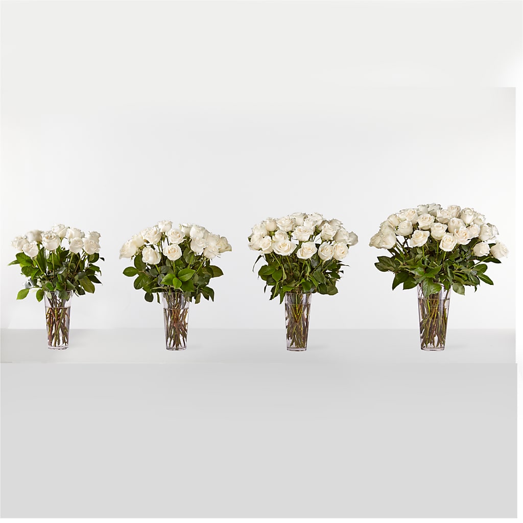 Long Stem White Rose Bouquet –  East City Flower Shop, Peterborough ON