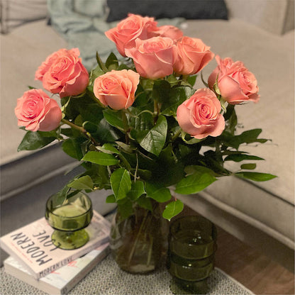 Long Stem Pink Rose Bouquet –  East City Flower Shop, Peterborough ON
