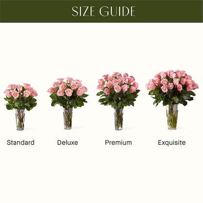 Long Stem Pink Rose Bouquet –  East City Flower Shop, Peterborough ON