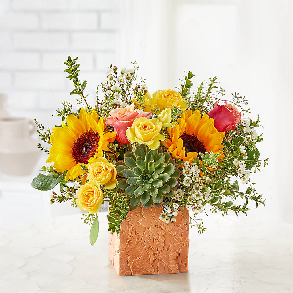 Sunflower Season Bouquet –  East City Flower Shop, Peterborough ON