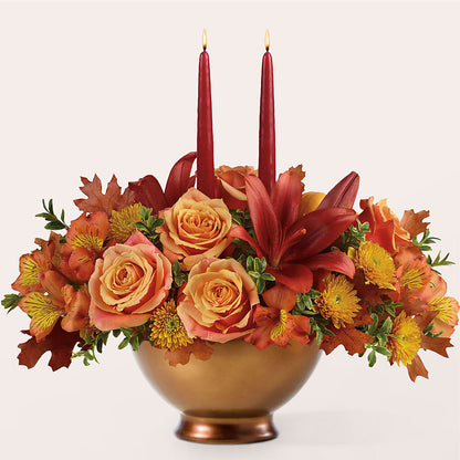 Harvest Table Centerpiece –  East City Flower Shop, Peterborough ON
