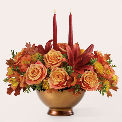 Harvest Table Centerpiece –  East City Flower Shop, Peterborough ON