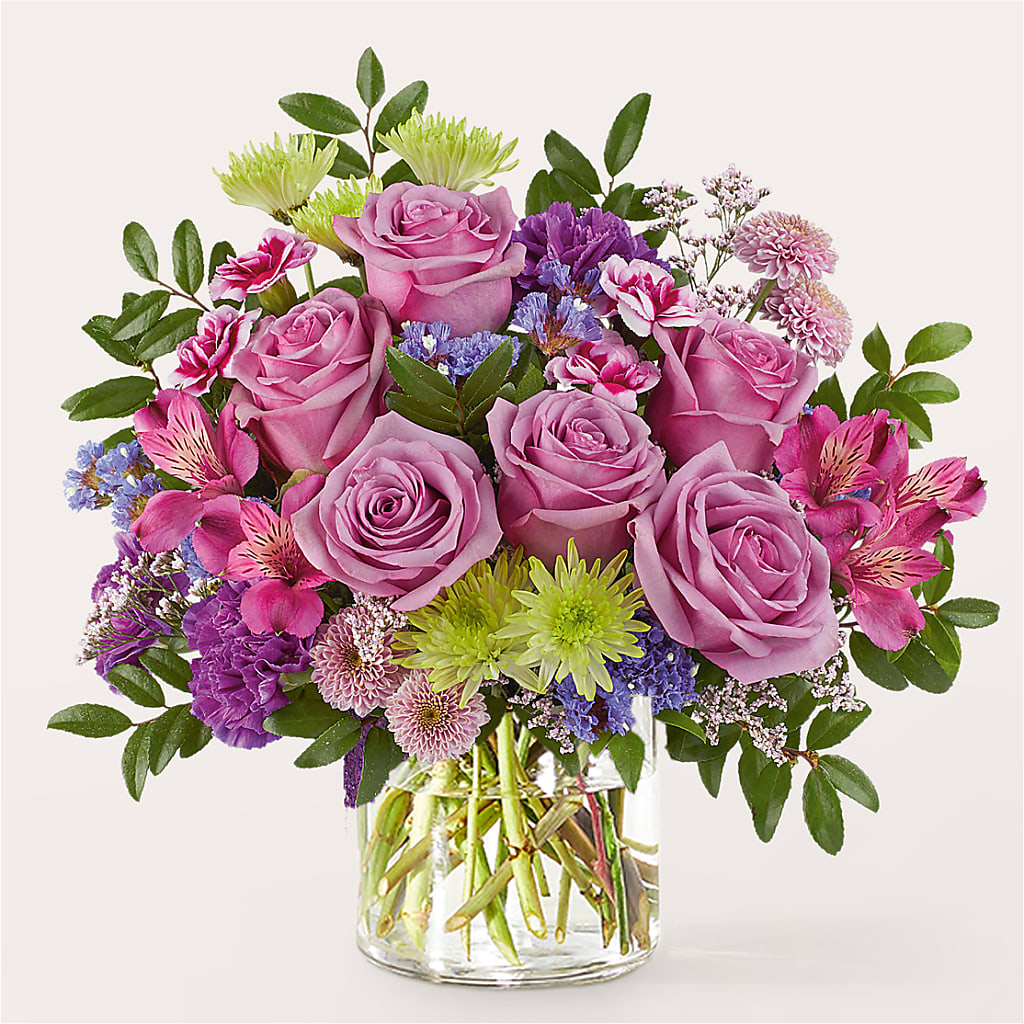 Glass Half Full Bouquet –  East City Flower Shop, Peterborough ON