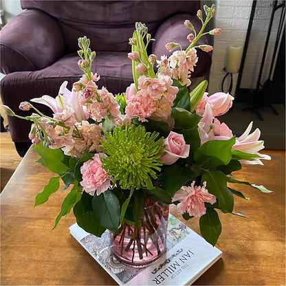 Pretty in Pink Bouquet –  East City Flower Shop, Peterborough ON