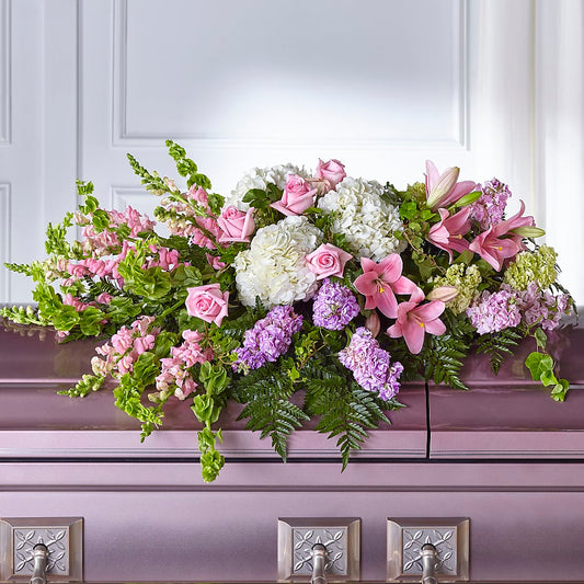 Life's Gratitude Casket Spray –  East City Flower Shop, Peterborough ON
