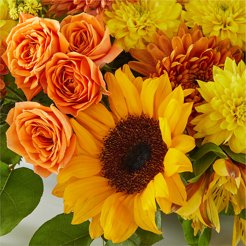 Autumn Harmony Centerpiece –  East City Flower Shop, Peterborough ON