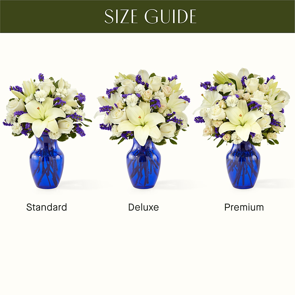Sapphire Rush Bouquet –  East City Flower Shop, Peterborough ON