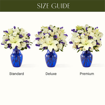 Sapphire Rush Bouquet –  East City Flower Shop, Peterborough ON
