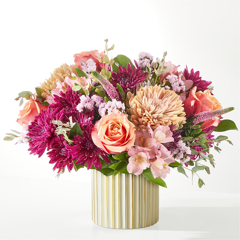 Berry Cobbler Bouquet with Ivory Vase –  East City Flower Shop, Peterborough ON
