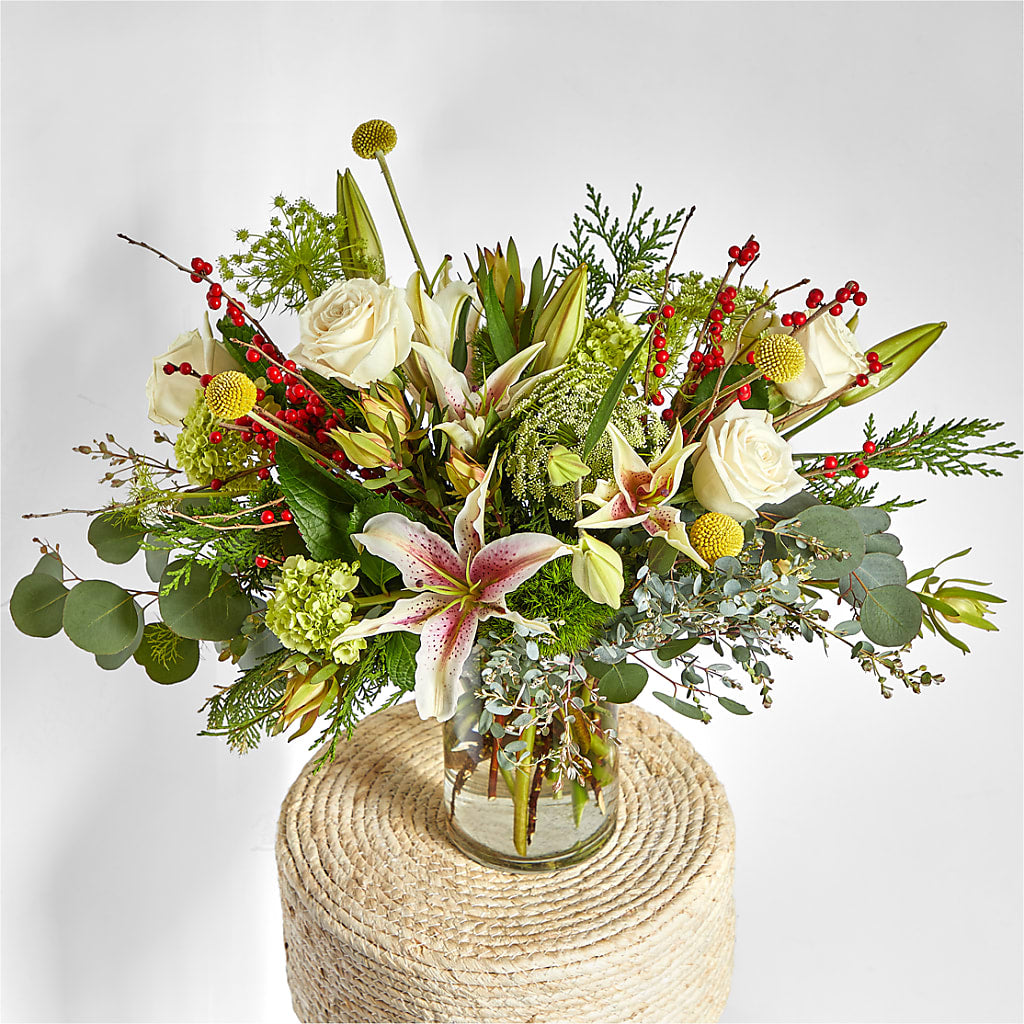 Berry & Bright Bouquet –  East City Flower Shop, Peterborough ON