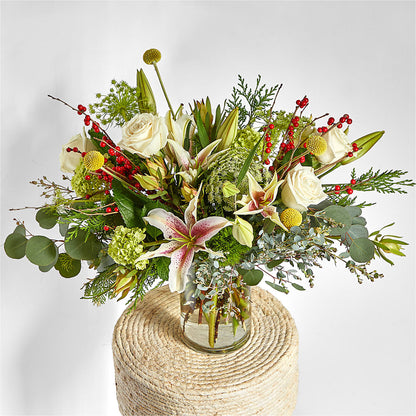 Berry & Bright Bouquet –  East City Flower Shop, Peterborough ON