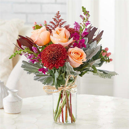 Moody Hues Bouquet –  East City Flower Shop, Peterborough ON