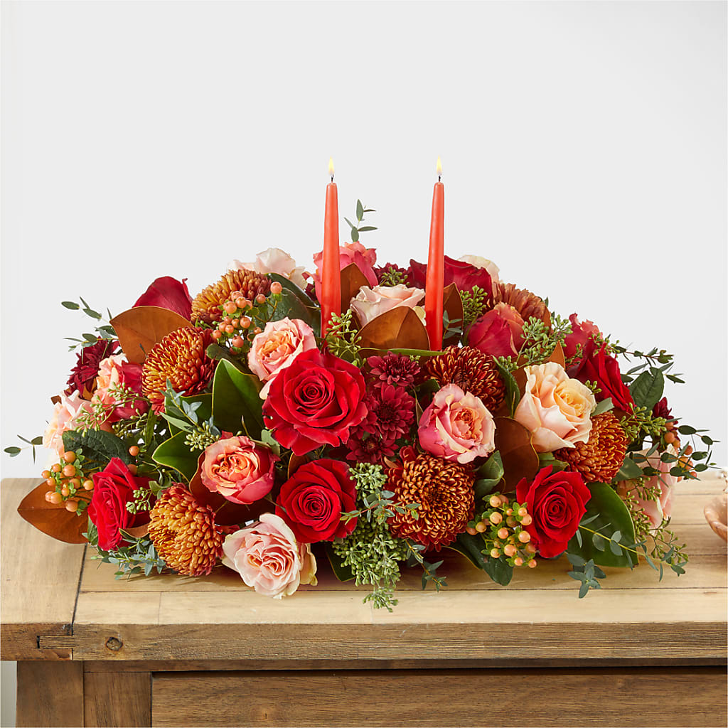 Gather Near Centerpiece –  East City Flower Shop, Peterborough ON