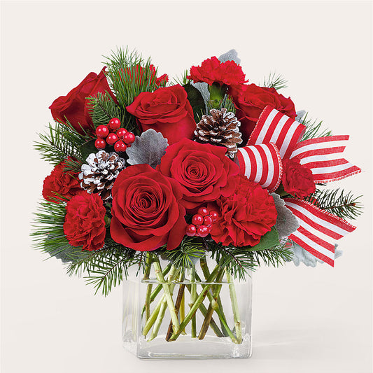 Baking Spirits Bright Bouquet –  East City Flower Shop, Peterborough ON